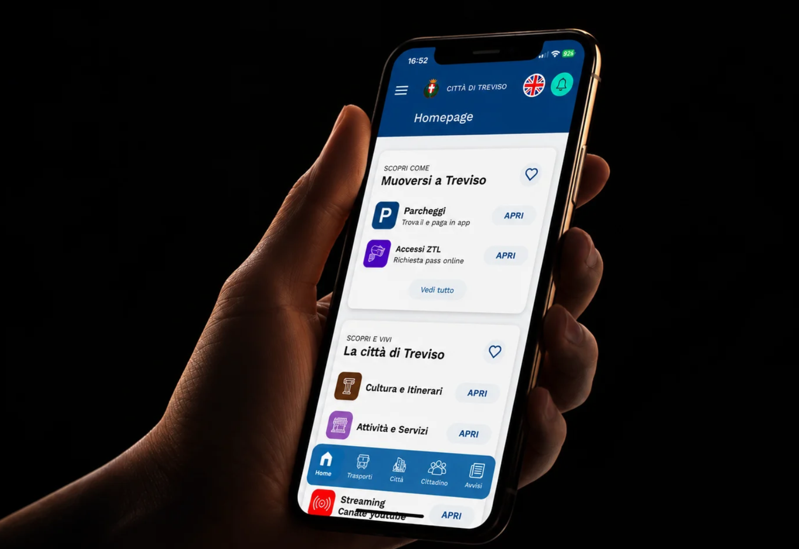 TrevisoApp — Mobilità & Servizi