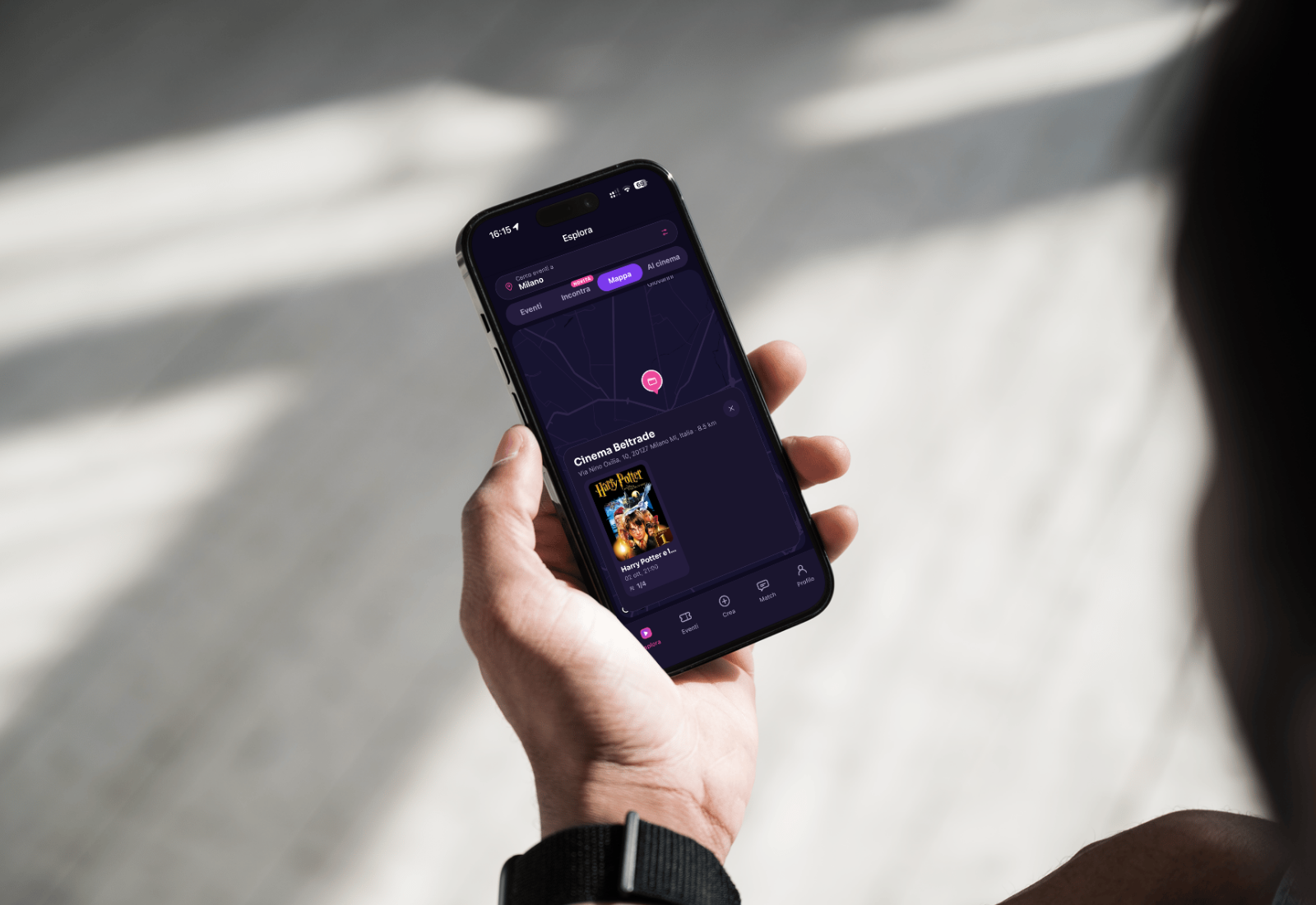 WeWatch — schermata 1