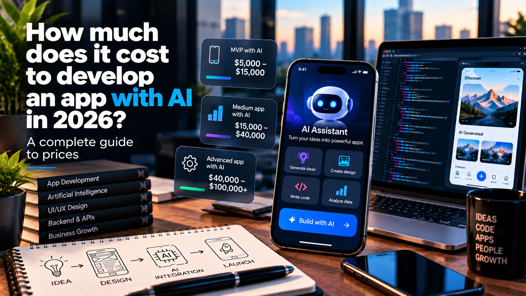How Much Does It Cost to Develop an AI App in 2026?